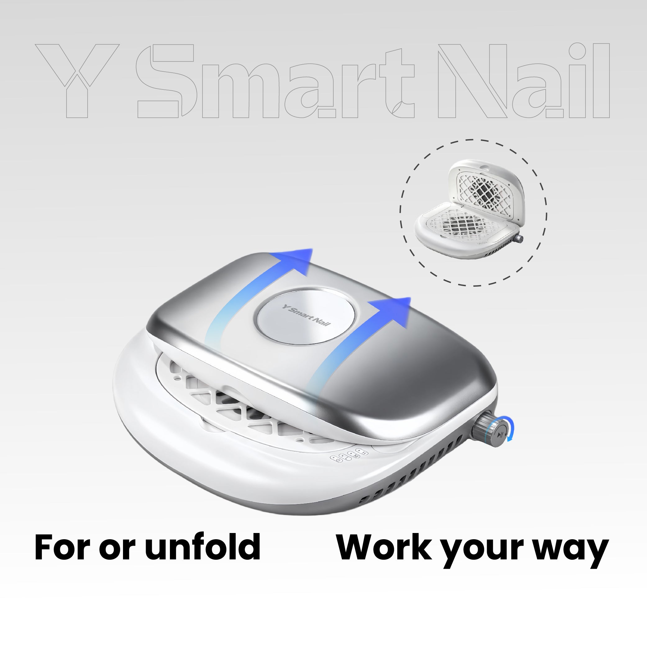 DC-8 Foldable Nail Dust Collector